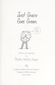 Cover of: Just Grace Goes Green