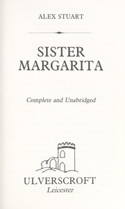 Cover of: Sister Margarita by Vivian Stuart