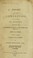 Cover of: Remarks on the explanation, by Dr. Priestley, respecting the intercepted letters of his friend and disciple, John H. Stone. To which is added a certificate of civism for Joseph Priestley Jun