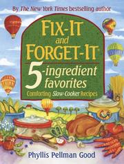 Cover of: Fix-it And Forget-it 5-ingredient Favorites by Phyllis Pellman Good