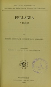 Cover of: Pellagra: a pr©♭cis