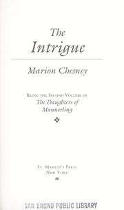 Cover of: The Intrigue by M C Beaton Writing as Marion Chesney