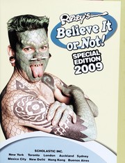 Cover of: Ripley's believe it or not!: special ed. 2009