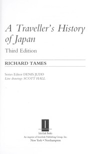 Cover of: A traveller's history of Japan by Richard Tames
