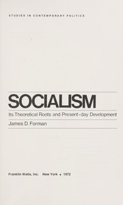 Cover of: Socialism; its theoretical roots and present-day development