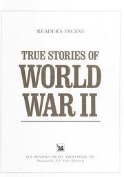 Cover of: True stories of World War II