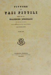 Cover of: Pitture di vasi fittili