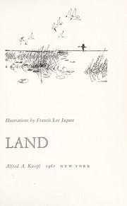 Cover of: The lonely land by Sigurd F. Olson
