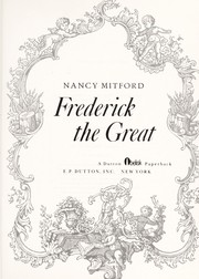 Cover of: Frederick the Great by Nancy Mitford