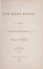 The right knock by Helen Van-Anderson