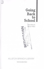 Cover of: Going back to school by Linda Ribaudo