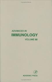 Cover of: Advances in Immunology, Volume 68 (Advances in Immunology) by Frank J. Dixon