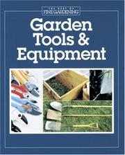 Cover of: Garden tools & equipment. by 