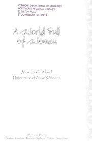 Cover of: A world full of women by Martha Coonfield Ward