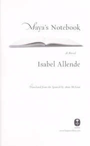 Cover of: Maya's notebook : a novel by 