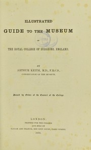 Cover of: Illustrated guide to the Museum of the Royal College of Surgeons, England