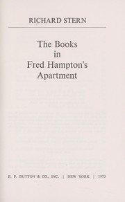 The books in Fred Hampton's apartment by Richard G. Stern