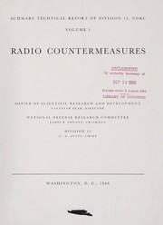 Cover of: Radio countermeasures