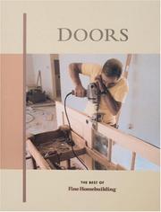 Cover of: Doors (Best of Fine Homebuilding) by Fine Homebuilding Editors