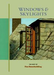 Cover of: Windows & skylights: the best of Fine homebuilding.