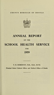 [Report 1959] by Bootle (Lancashire, England). County Borough Council