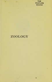 Cover of: Zoology by E. W. MacBride