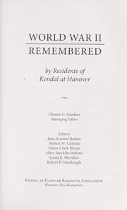 Cover of: World War II remembered