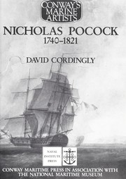 Cover of: Nicholas Pocock, 1740-1821