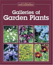 Cover of: Galleries of garden plants.