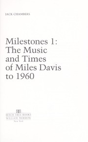 Cover of: Milestones