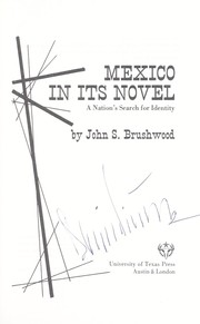 Cover of: Mexico in its novel; a nation's search for identity by 