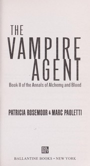 Cover of: The vampire agent