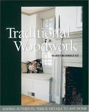 Cover of: Traditional woodwork by Mario Rodriguez
