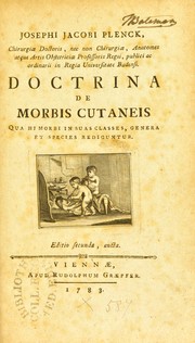 Cover of: Doctrina de morbis cutaneis