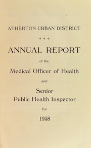 [Report 1958] by Atherton (England). Urban District Council