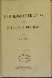 Cover of: Histologischer Atlas zur Pathologie der Haut