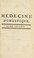 Cover of: M©♭decine domestique. Ou, Trait©♭ complet, des moyens de se conserver en sant©♭, de gu©♭rir & de pr©♭venir les maladies, par le r©♭gime & les remedes simples