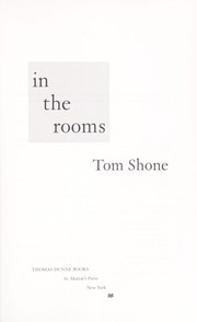 Cover of: In the rooms | Tom Shone