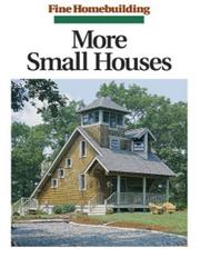 Cover of: More small houses. by 