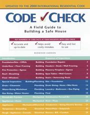 Cover of: Code check by Redwood Kardon, Redwood Kardon