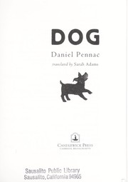 Cover of: Dog by Daniel Pennac