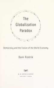Cover of: The globalization paradox