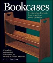 Cover of: Bookcases by Niall Barrett