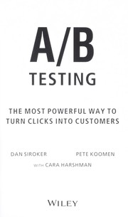 A/B testing by Dan Siroker