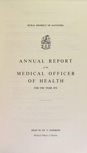 [Report 1972] by Daventry (England). Rural District Council