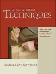 Woodworking techniques by Editors of Fine Woodworking Magazine