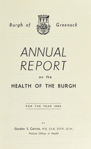 Cover of: [Report 1969]