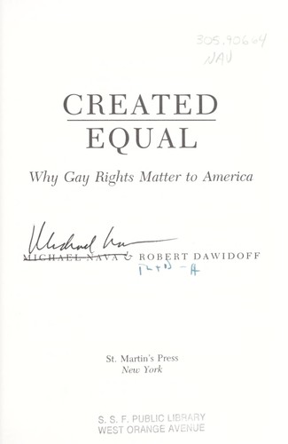 Created equal by Michael Nava