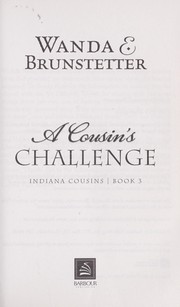 A cousin's challenge