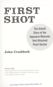 Cover of: First shot by John Craddock